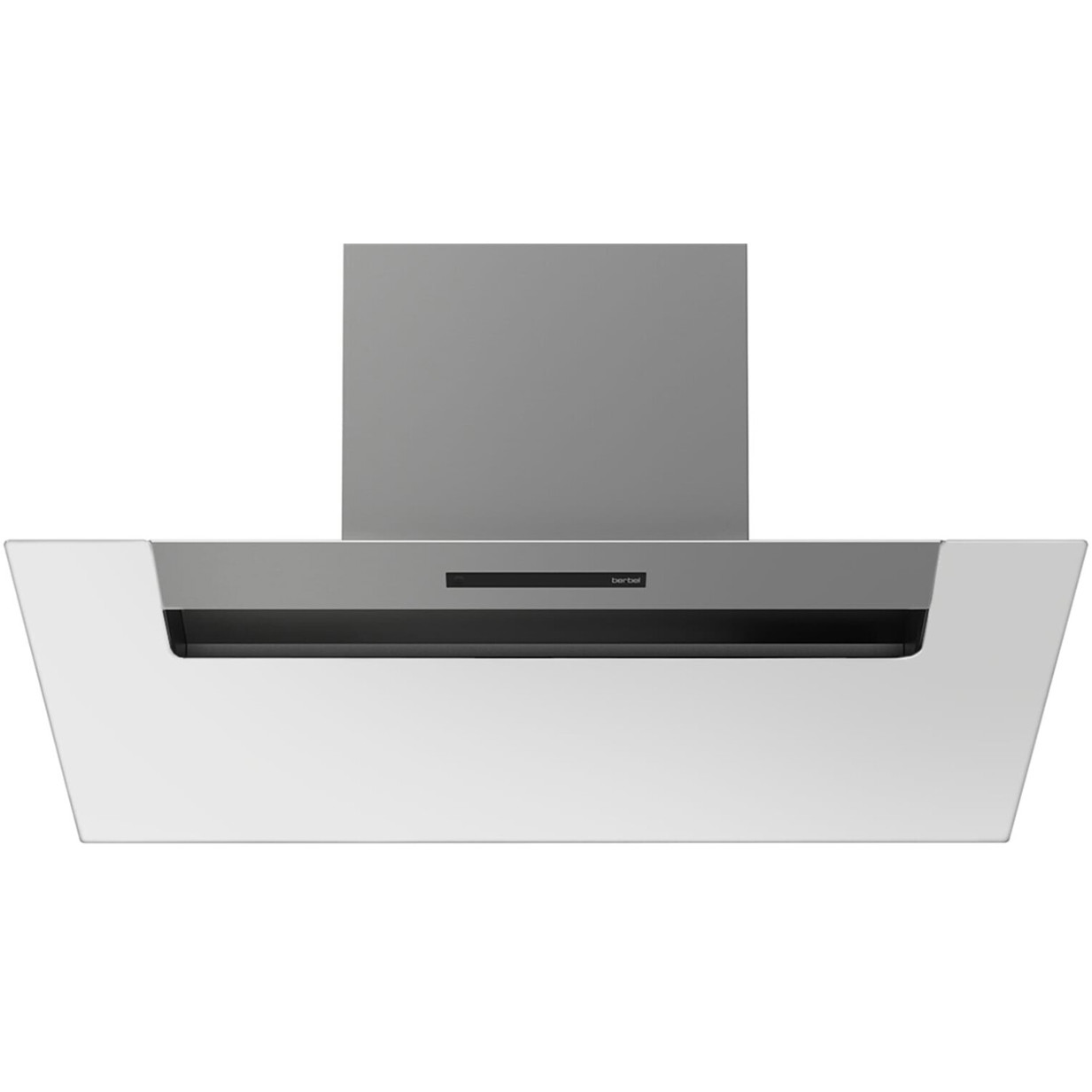 Berbel - BKH90EG-2 (Wandhaube, Kopffreihaube) Edelstahl-Design - LED-Beleuchtung, 4 Gebläsestufen, Aktivkohlefilter, 59 dB Betriebsgeräusch