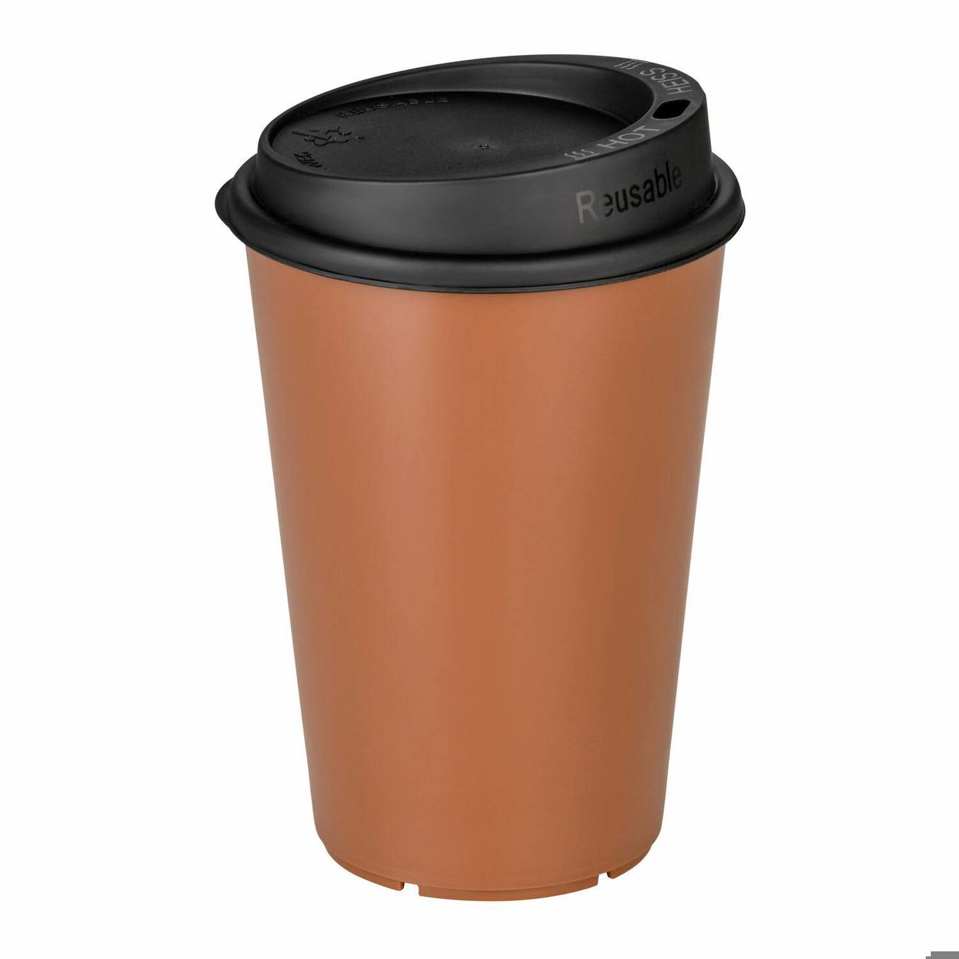 Vepatim - 3x Mehrweg Heißgetränkebecher Kaffeebecher Coffee to go inkl. Domdeckel (300 ml)