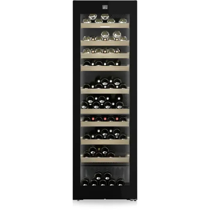 Liebherr - WPgbi 5272-20 (Weintemperierschrank mit Aktivkohlefilter, Glastür, Antivibrationssystem in Schwarz)