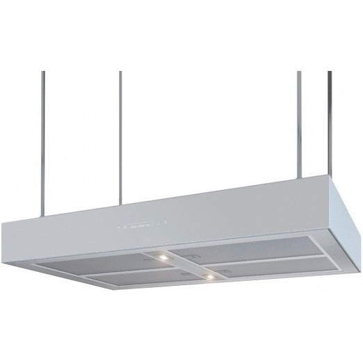 Airforce - Apiro (Weiß Touch-Control LED 90cm Inselhaube)
