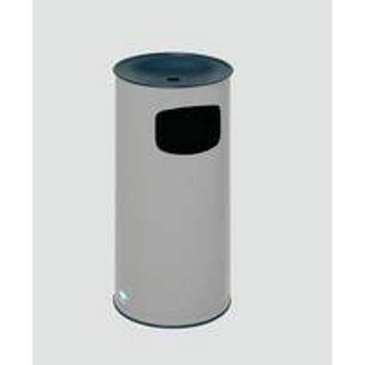 VAR - Abfalls./Ascher H 71 K - Stahl Abfall-/Ascher 44L (Silber)