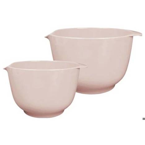 Qdesign - 190-029 (Rosa Melamin) Rührschüssel 2er Set