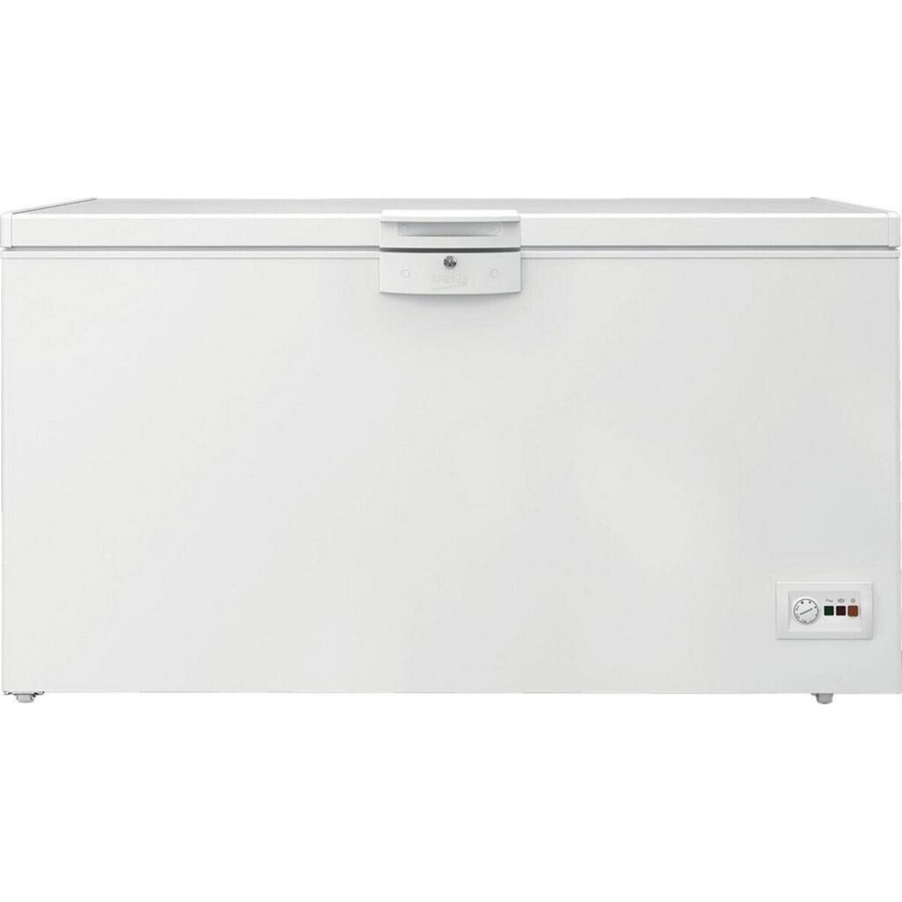Beko - HSM35050 (Gefriertruhe weiß mit MinFrost und Truhenschloß)