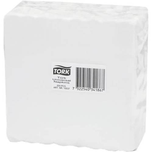 TORK - Universal Servietten 15x15cm (1/4 Falz, 1-lagig, Weiß)