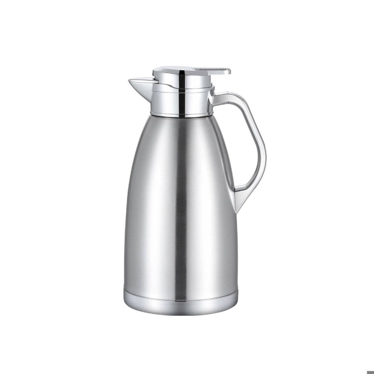 Cheffinger - Thermoskanne 2,3L (Isolierkanne) Silber