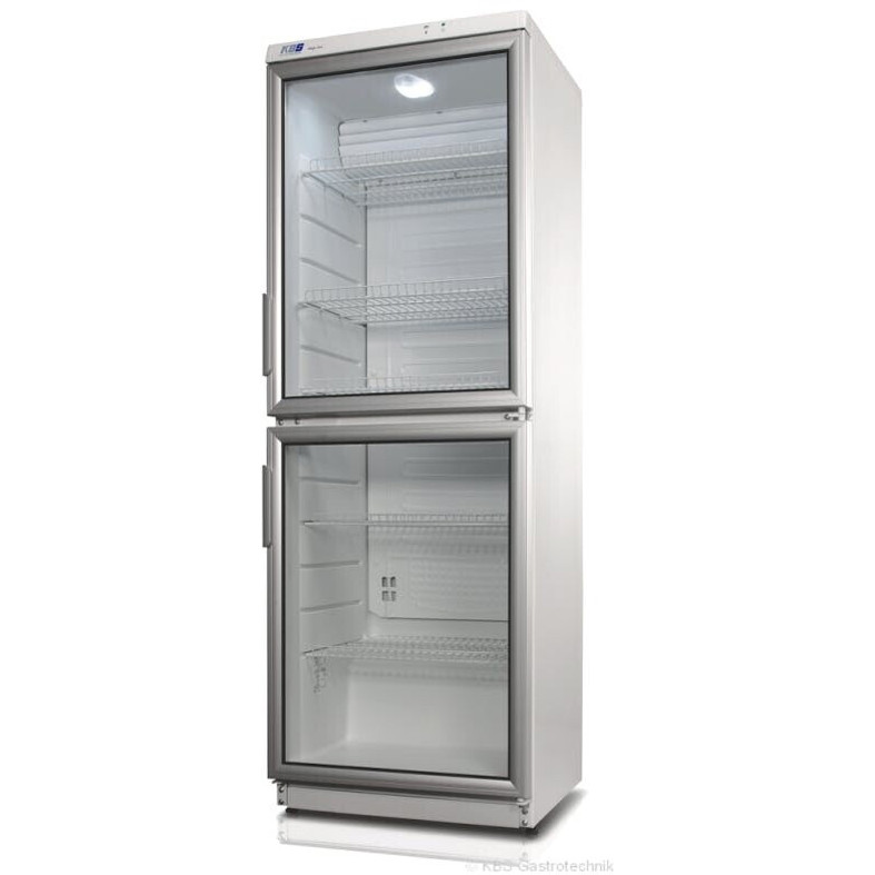 KBS - 9190003 (freistehender Glastürkühlschrank, Temperatur +2 bis +12°C, 350 Liter)