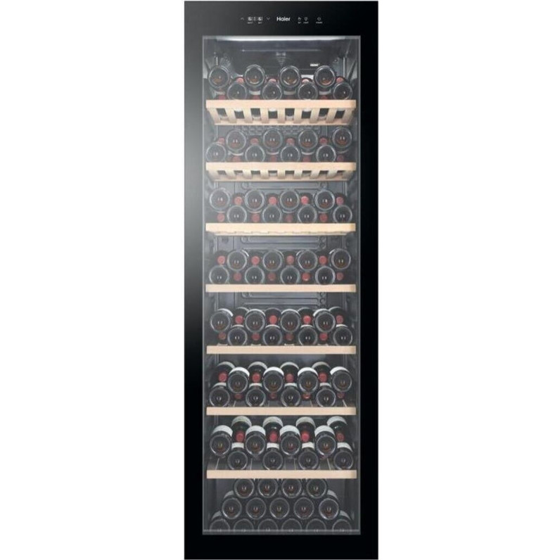Haier - WS190GA - Weinklimaschrank (schwarz, Glastür, leise)