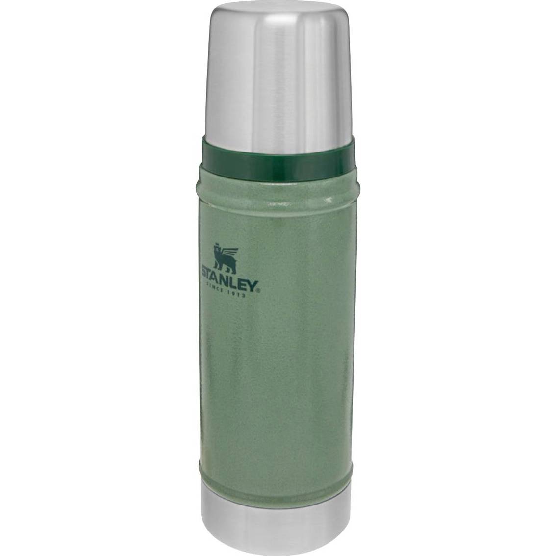 STANLEY - 10-01228-072 (Classic Bottle XS) Edelstahl Thermoflasche - Grün (0.47 l)