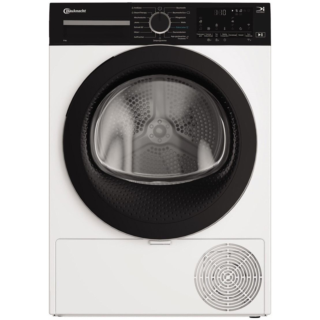 Bauknecht - BD 8C WBS (Wärmepumpentrockner - freistehend, 8kg, weiß)