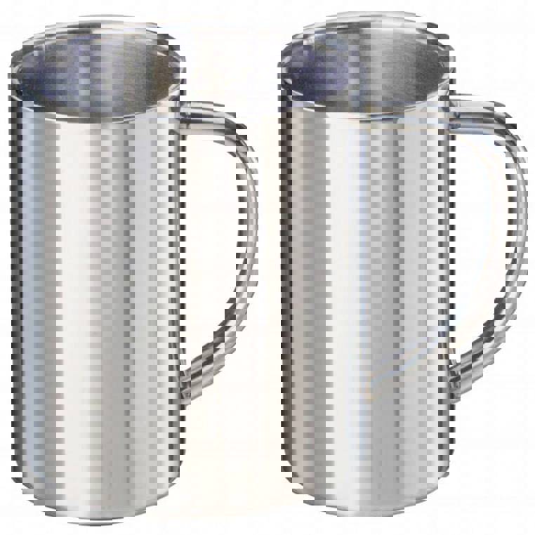 MATO interpräsent - 4089 Thermobecher Edelstahl (gebürstet) 0.3L (75mm Durchmesser, 90mm Höhe)