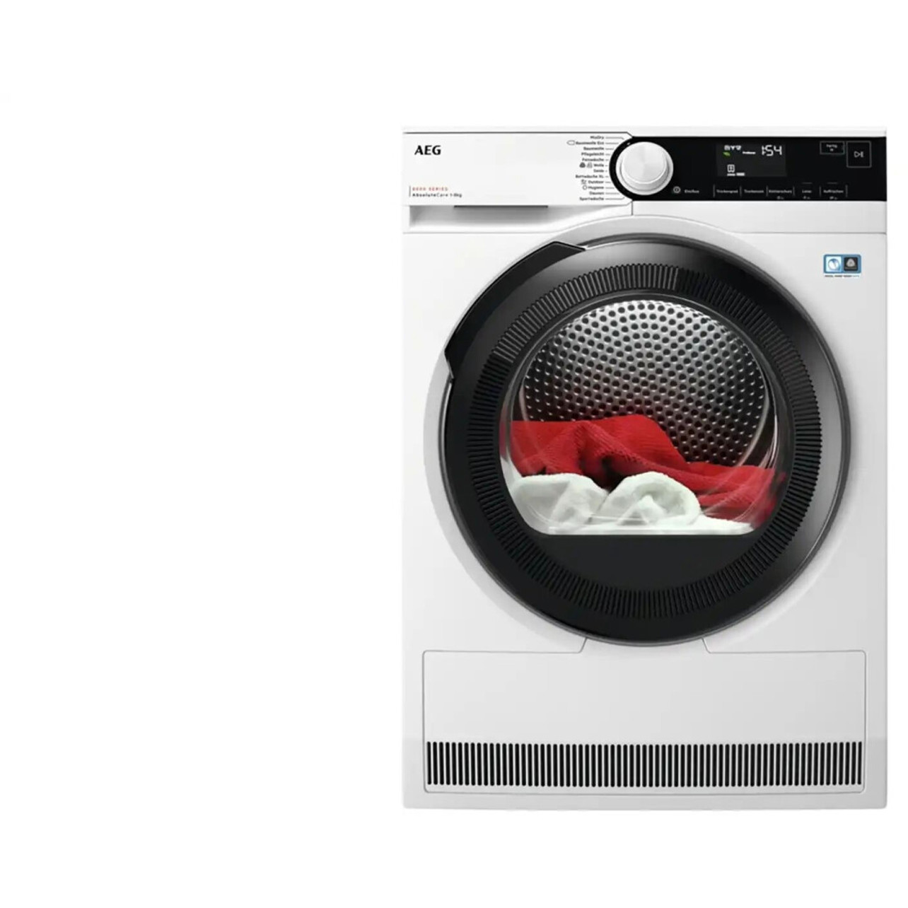 AEG - TR8T70680 (Wärmepumpentrockner, 8 kg, weiß) - EcoPro