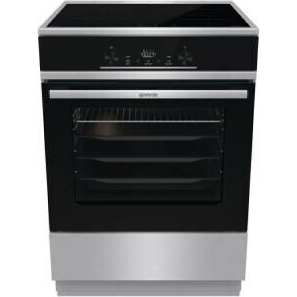 Gorenje - GEIT6E81XPG (Induktionskochfeld, Pyrolyse, 70L) - Edelstahl-Front