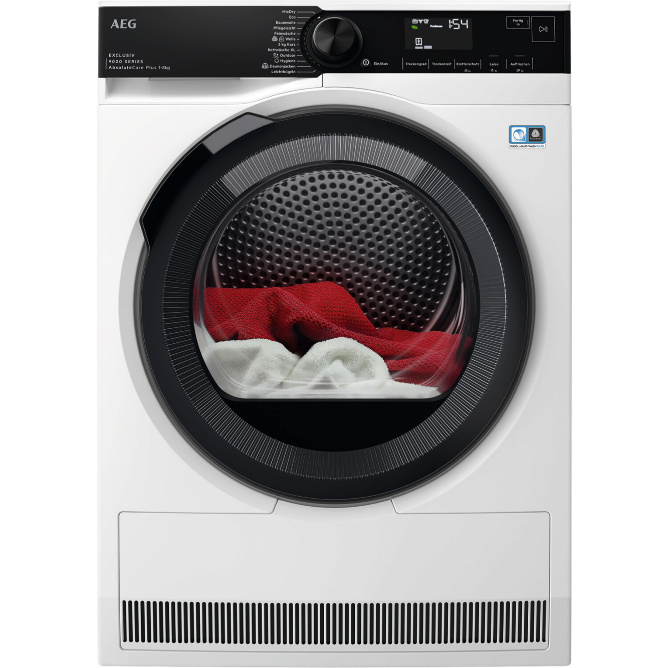 AEG - TR9T75689 (Wärmepumpentrockner, weiß & schwarz)