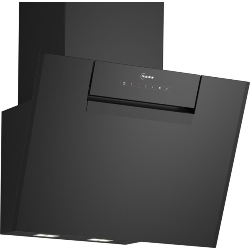 Neff - D65IFN1S0 - Schwarze Wandhaube Kopffreihaube mit Touch-Control und LED