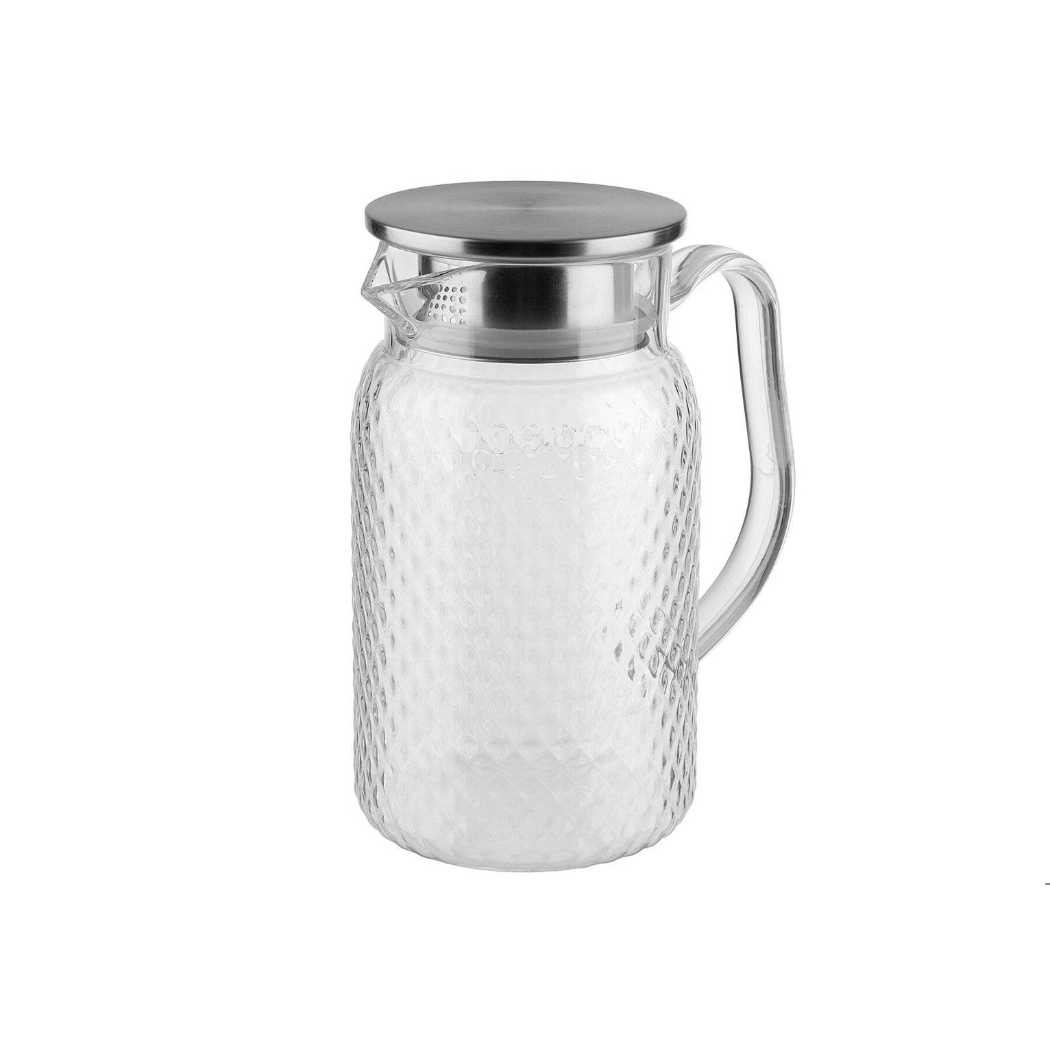 APS - 10692 Saft-/ Wasserkanne, transparent Ø 10 cm, Höhe 19 cm
