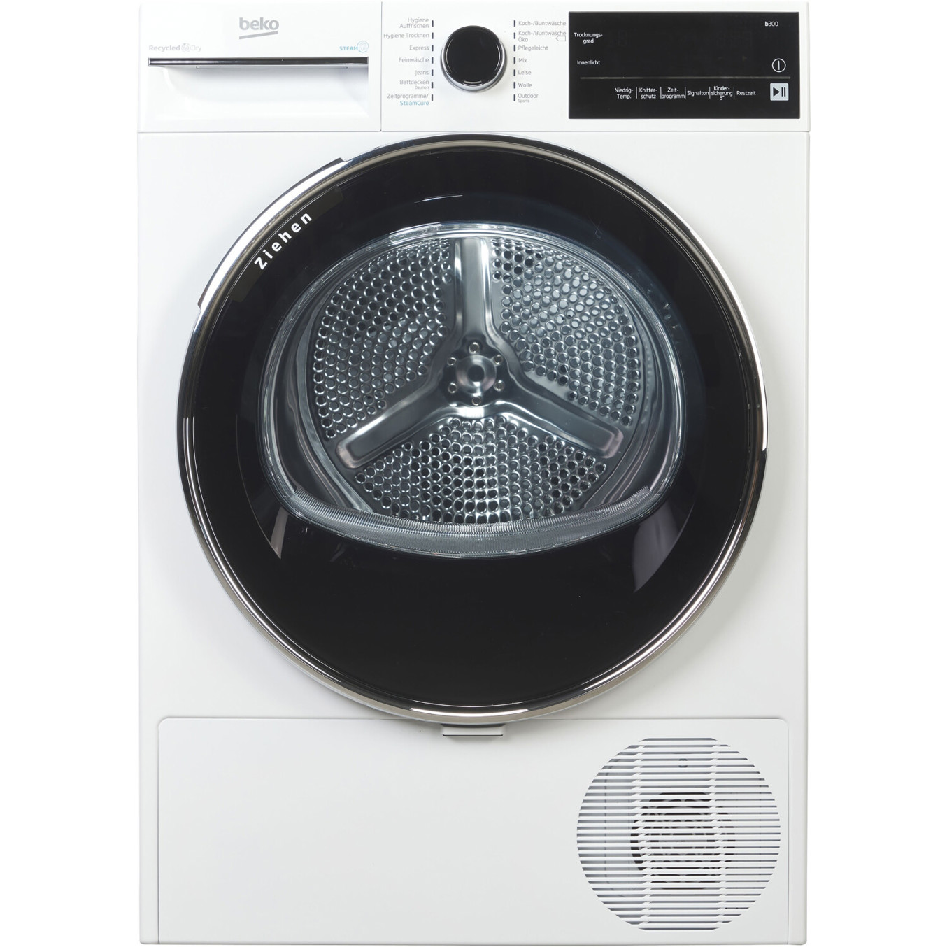Beko - B3T42240S - Wärmepumpentrockner (Frontlader, 8kg, weiß, freistehend)