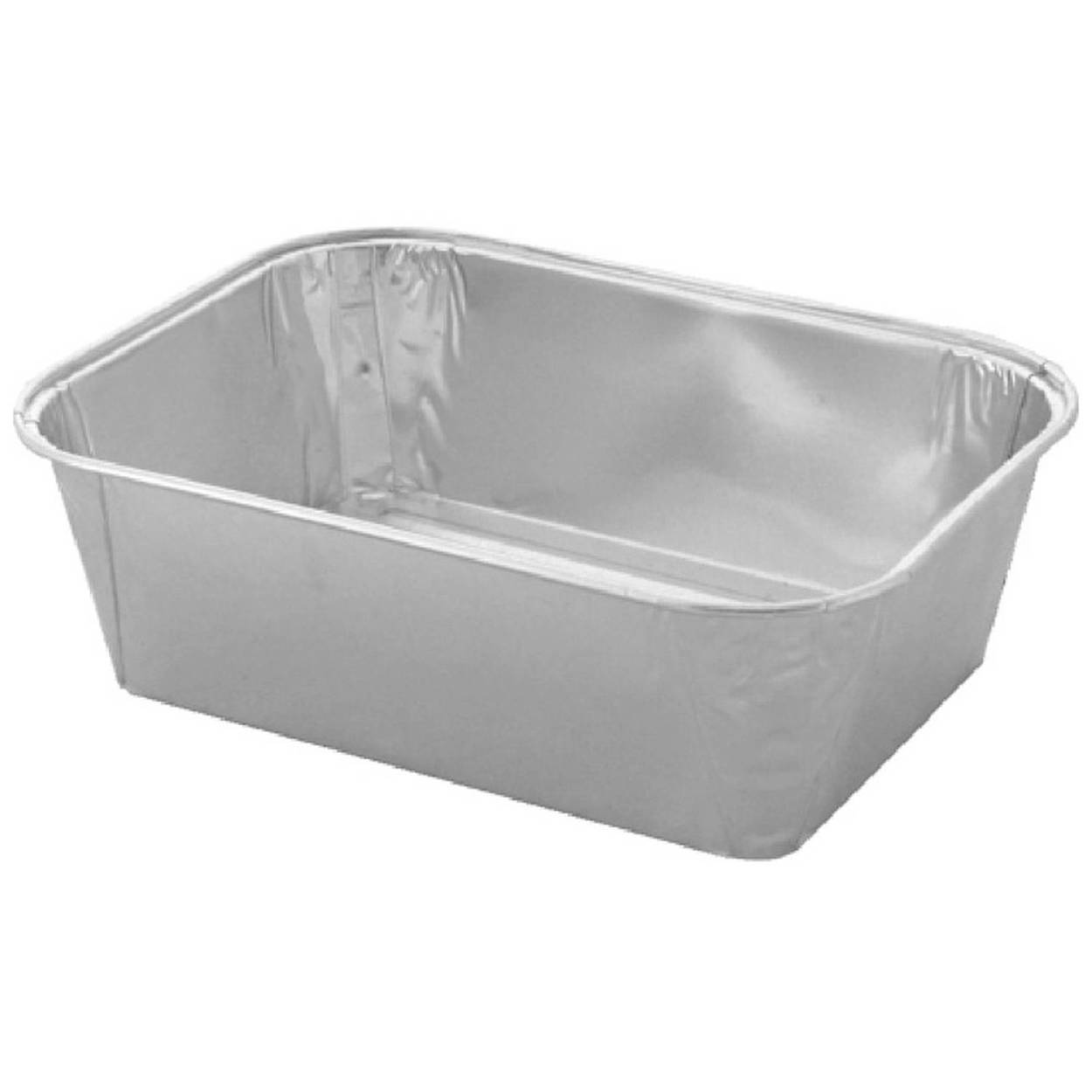 Vepatim - 250x Aluschale eckig 550 ml (149 x 109 x 45 mm)
