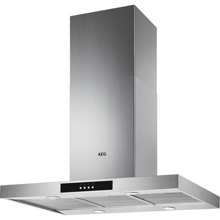 AEG - DIB3951M (Inselhaube mit LED-Beleuchtung, Abluft/Umluft, Edelstahl)