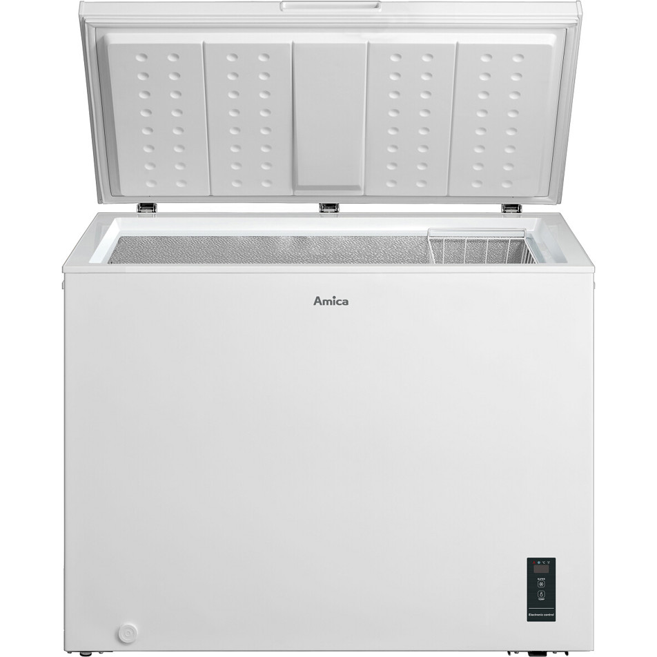 Amica - GT 315 101 W (Weiß, 4-Sterne Gefrierklasse, Elektronische Temperaturregelung, No-Frost, 290 Liter, mit Schnellgefrieren)