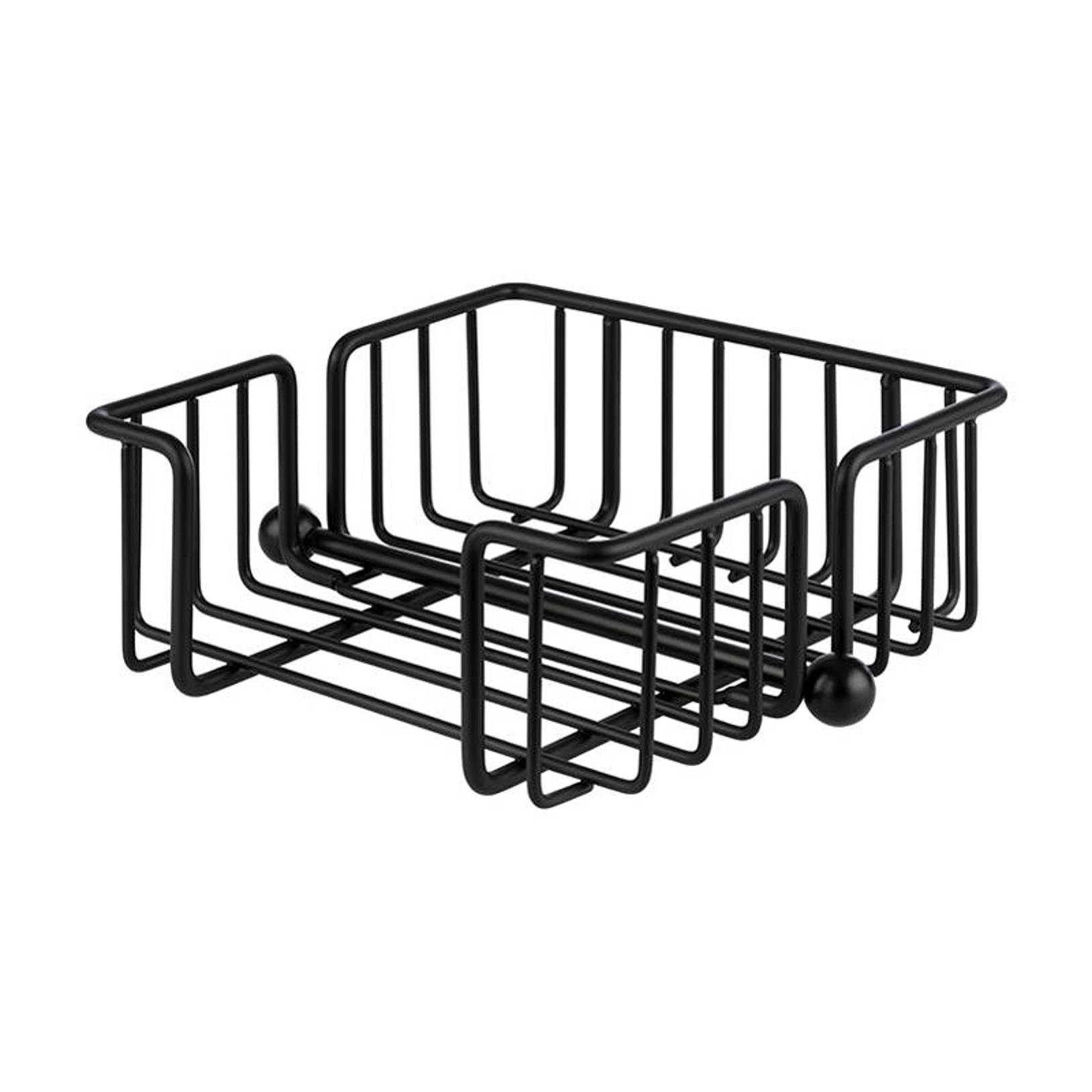 APS - URBAN - Serviettenhalter schwarz (Metall)