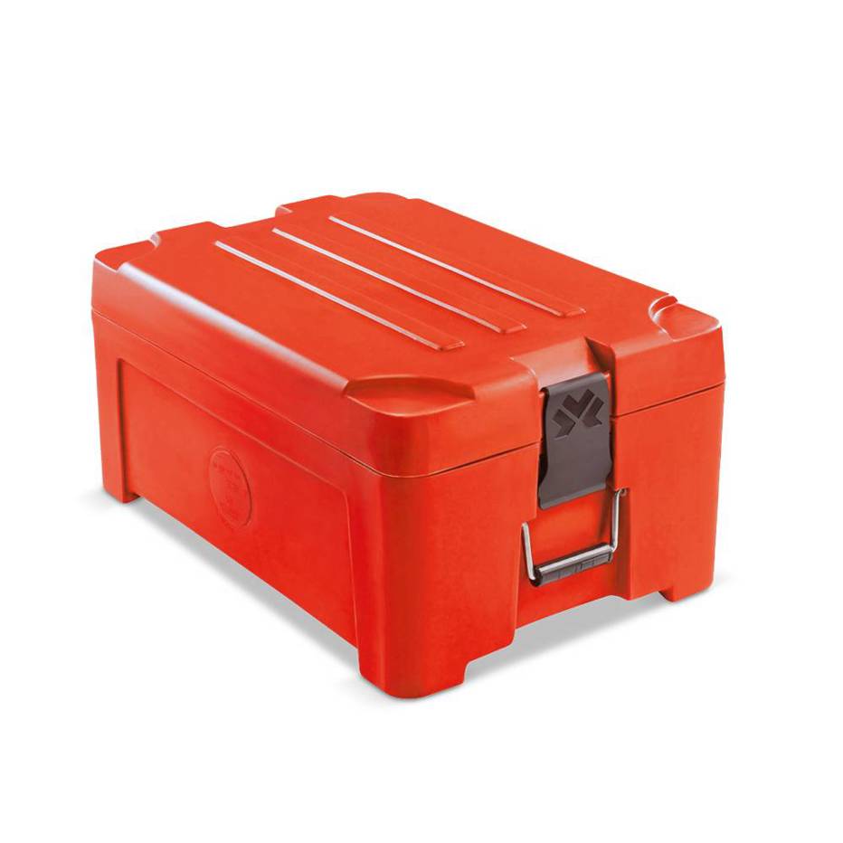 ETERNASOLID - AP 200 - Thermobehälter (Toplader, 31 Liter, Rot) ( Maße: 61cm (T) x 30cm (H) x 41cm (B), Gewicht: 6.8kg )