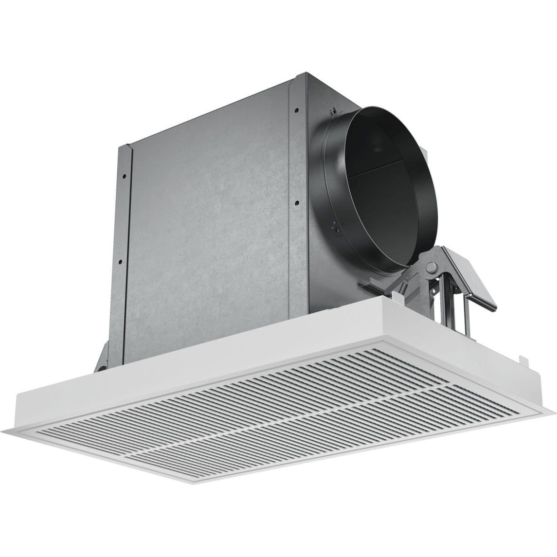 Bosch - DIZ0JC2D0 (Umluftadapter für Umluftbetrieb, weiß, mit Flex-Schlauch)