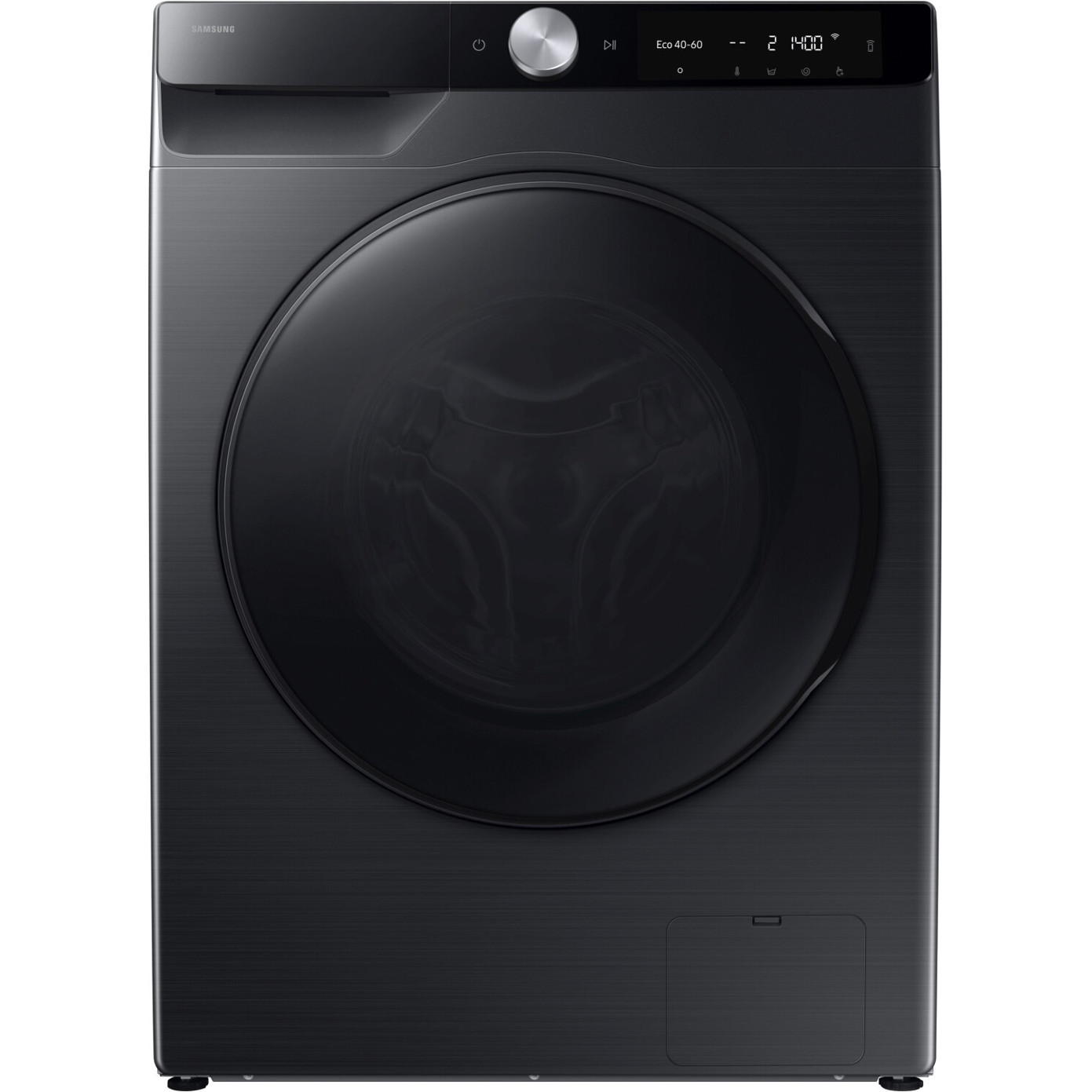 Samsung - WD90DG6G94BBU2 (Freistehender Waschtrockner, 9kg/5kg, LED Display, WLAN, Edelstahl, 1.400 U/min, AIWash)