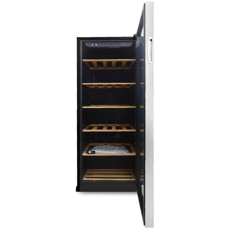 Haier - WS59GAE Weinklimaschrank (freistehend, schwarz, normal, LED-Display)