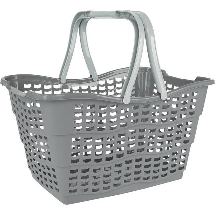Keeeper - 6441045 Einkaufskorb "alma" 15L nordic-grey
