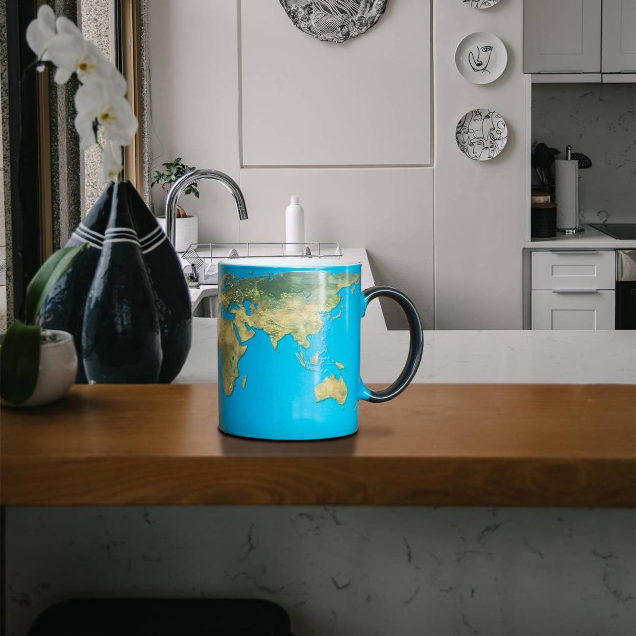 Mad Monkey | Tasse "Tag & Nacht" mit Farbwechsel