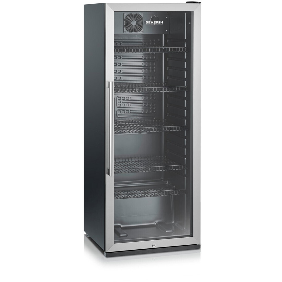 Severin - FKS 8841 (freistehend, schwarz, Stahlblech) Getränkekühlschrank - 237 Liter