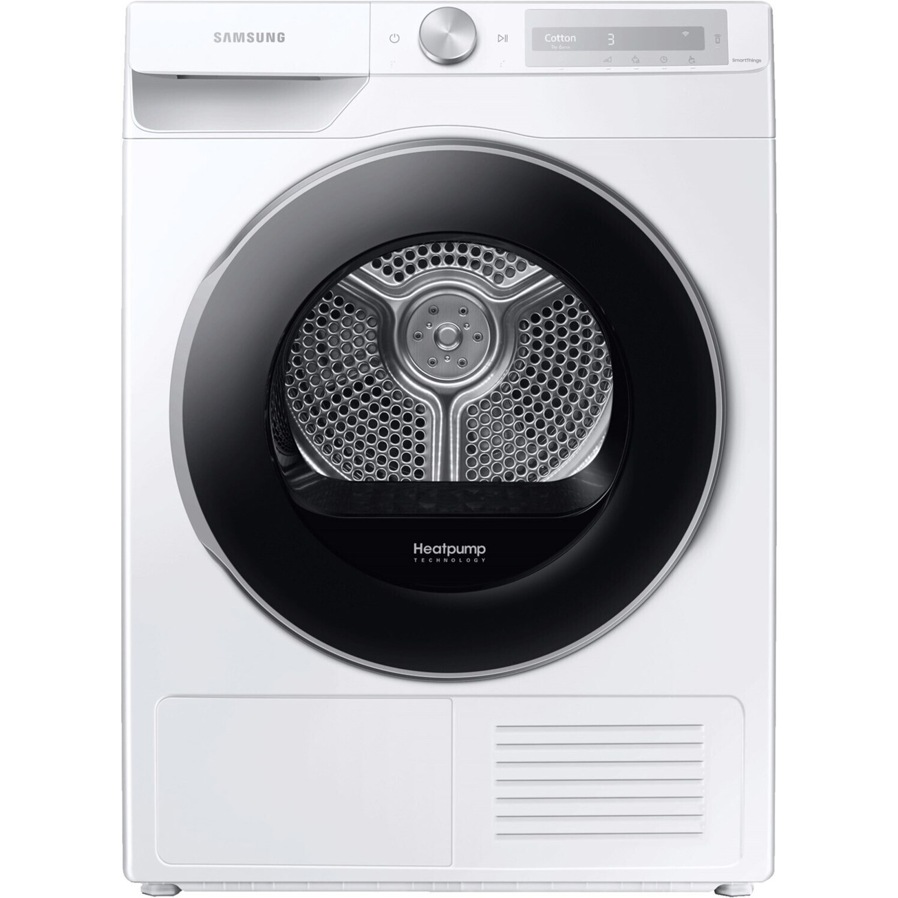 Samsung - DV81T6220LH - Wärmepumpentrockner (Farbe: weiß, 8 kg, freistehend) mit WiFiConn@ct & SmartCheck