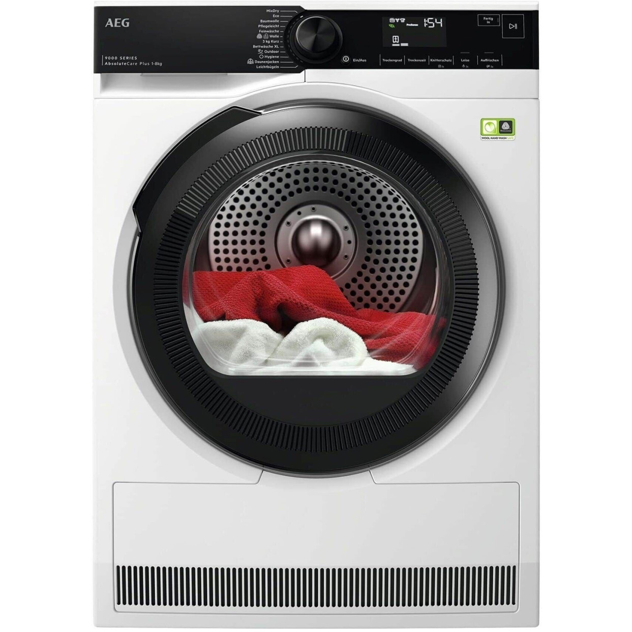AEG - TR9XW80889 - Wärmepumpentrockner 8kg weiß - SmartDry & AbsoluteCare