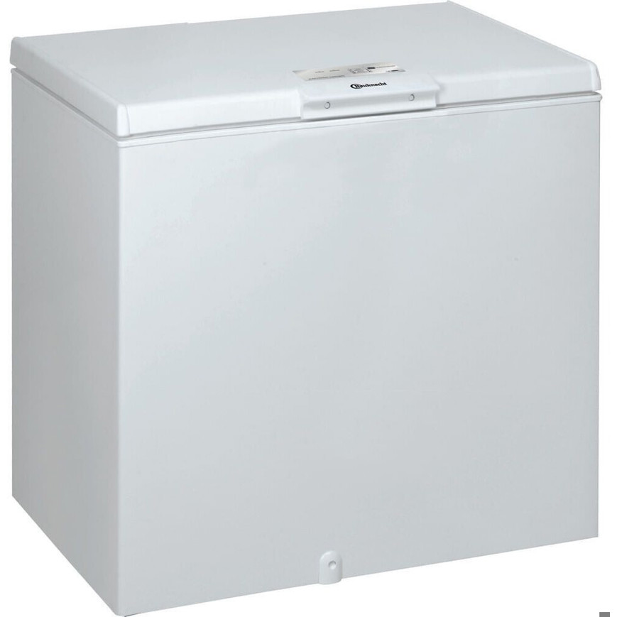 Bauknecht - GTE 2533, Gefriertruhe weiß (255 Liter, mit Schnellgefrieren, optischer und akustischer Temperaturalarm)