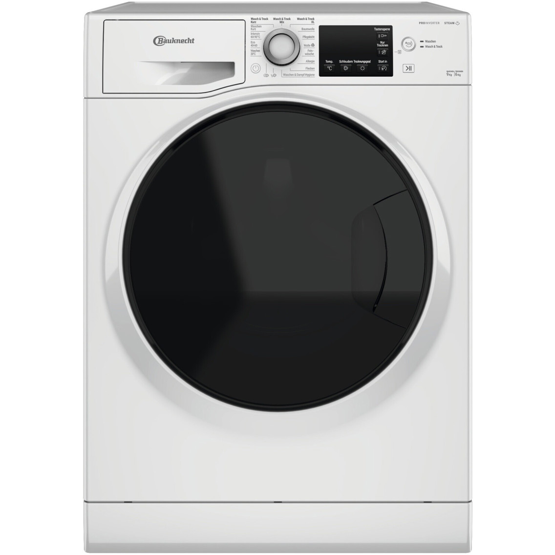 Bauknecht - WT Super Eco 96S 41 N (Freistehender Waschtrockner, 9kg Waschen, 6kg Trocknen, Inverter-Motor, Frontlader)