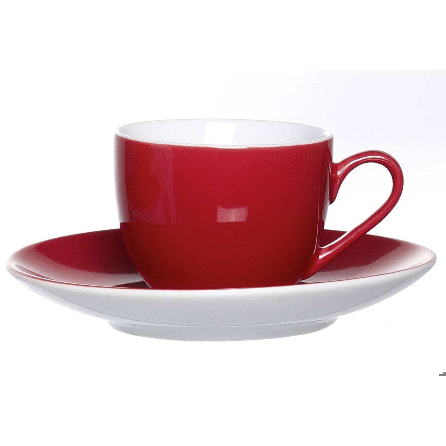 Ritzenhoff & Breker - Doppio - Trendige Rot Espresso Tasse