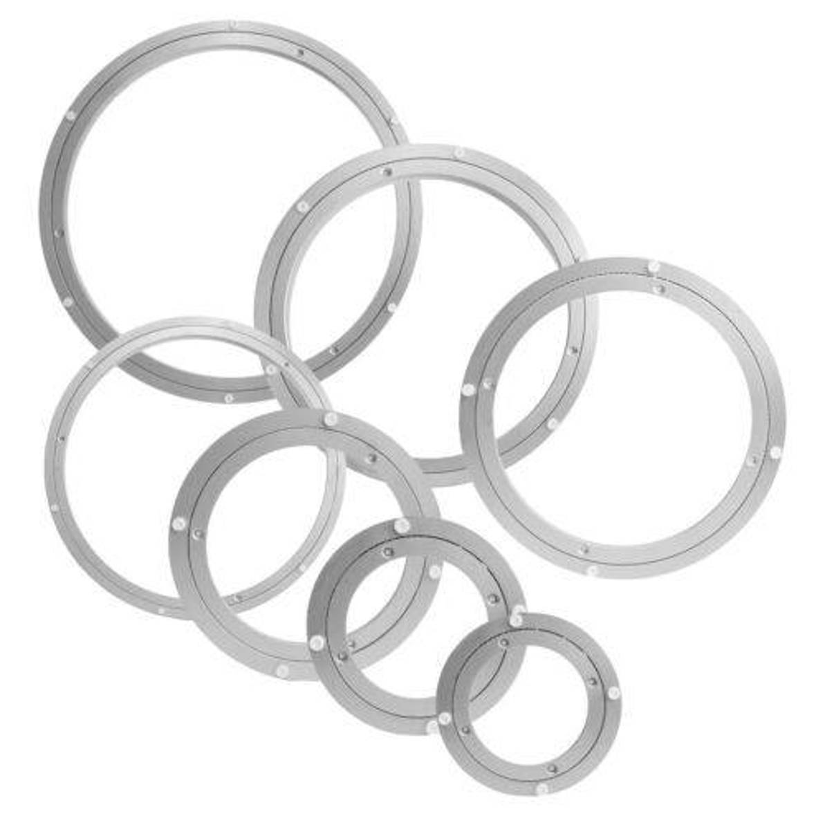 Tivendis - 200mm, Vielseitiger Drehteller (inkl. Lenkkranz und Drehtischfunktionalität)