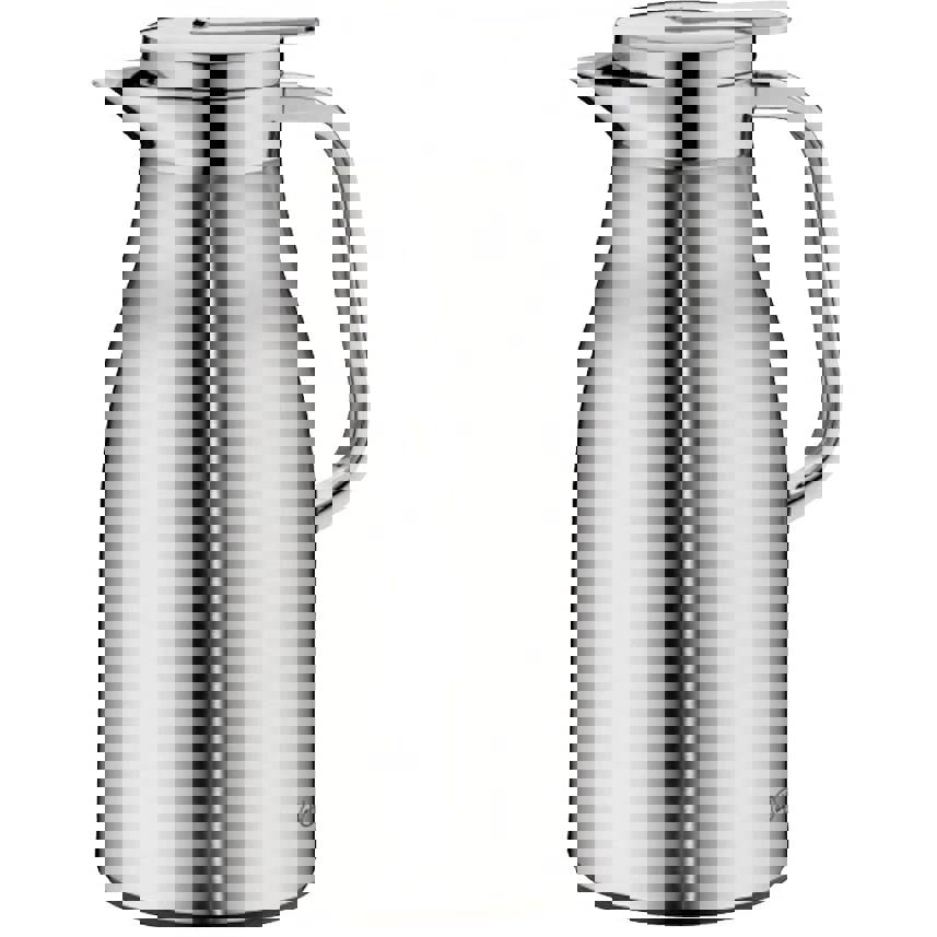 alfi - 1322205100 Thermokanne Edelstahl 1l (Außen Edelstahl, Innen Glas)