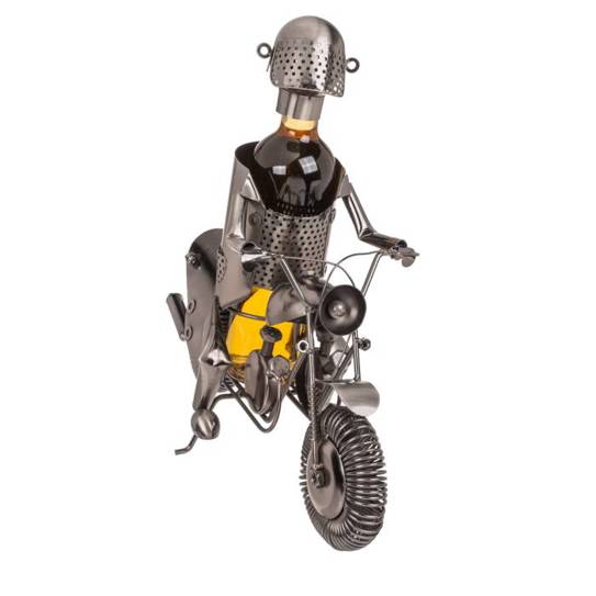 Out of the Blue - Motorradfahrer II, Metal Flaschenhalter