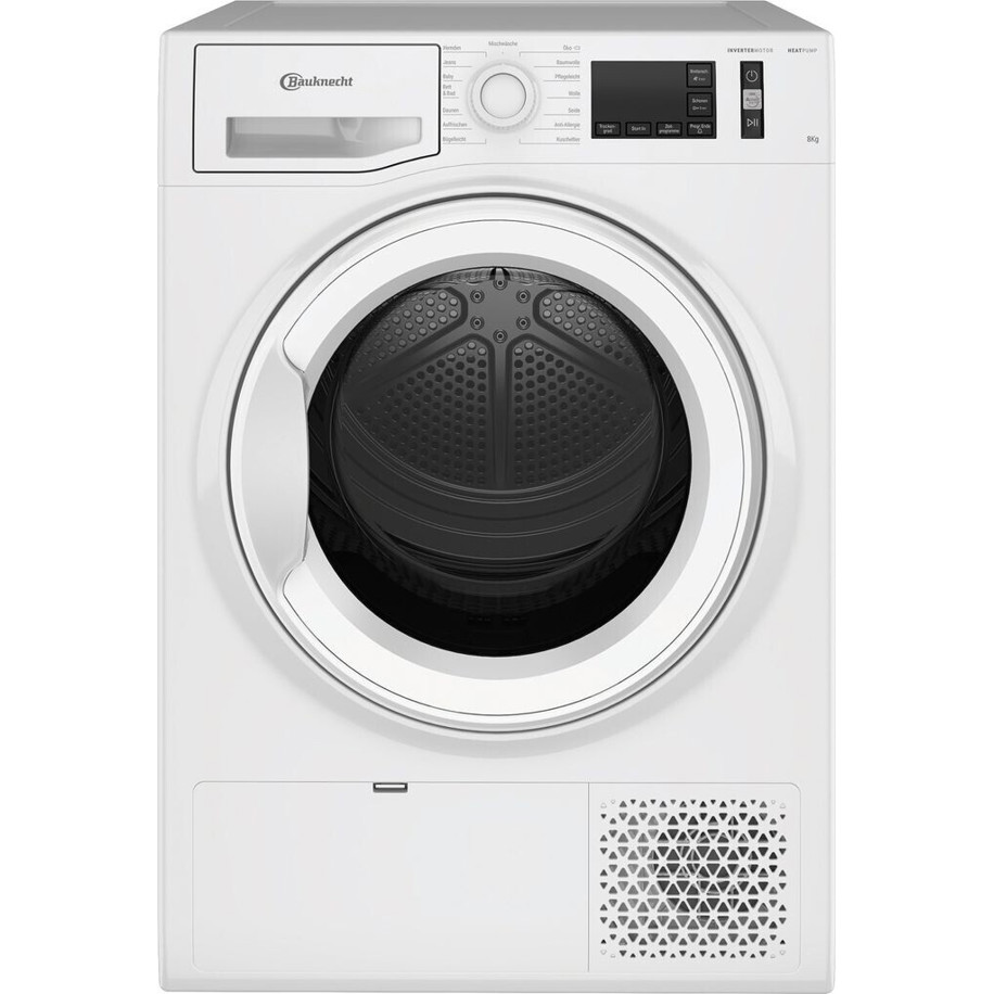 Bauknecht - TK AO 83 N (Wärmepumpen-Frontlader Trockner, 8 kg, freistehend, ActiveCare)