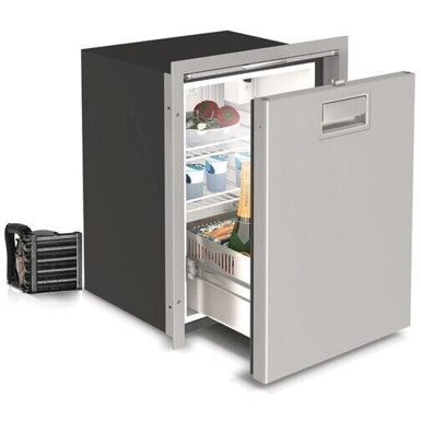 Vitrifrigo - DW42RFX (Kühlschublade, 42 Liter, silber, 39,8 cm x 53,5 cm)