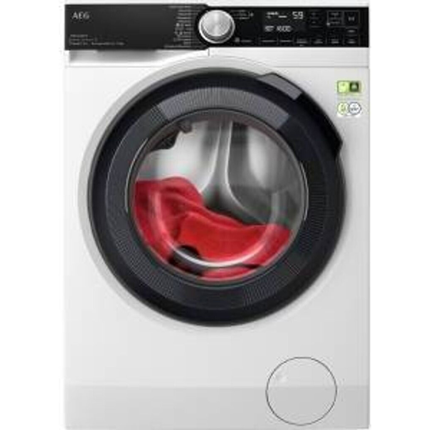 AEG - TR9T75680 (Wärmepumpentrockner, Innenbeleuchtung, Knitterschutz, Weiß/Schwarz)