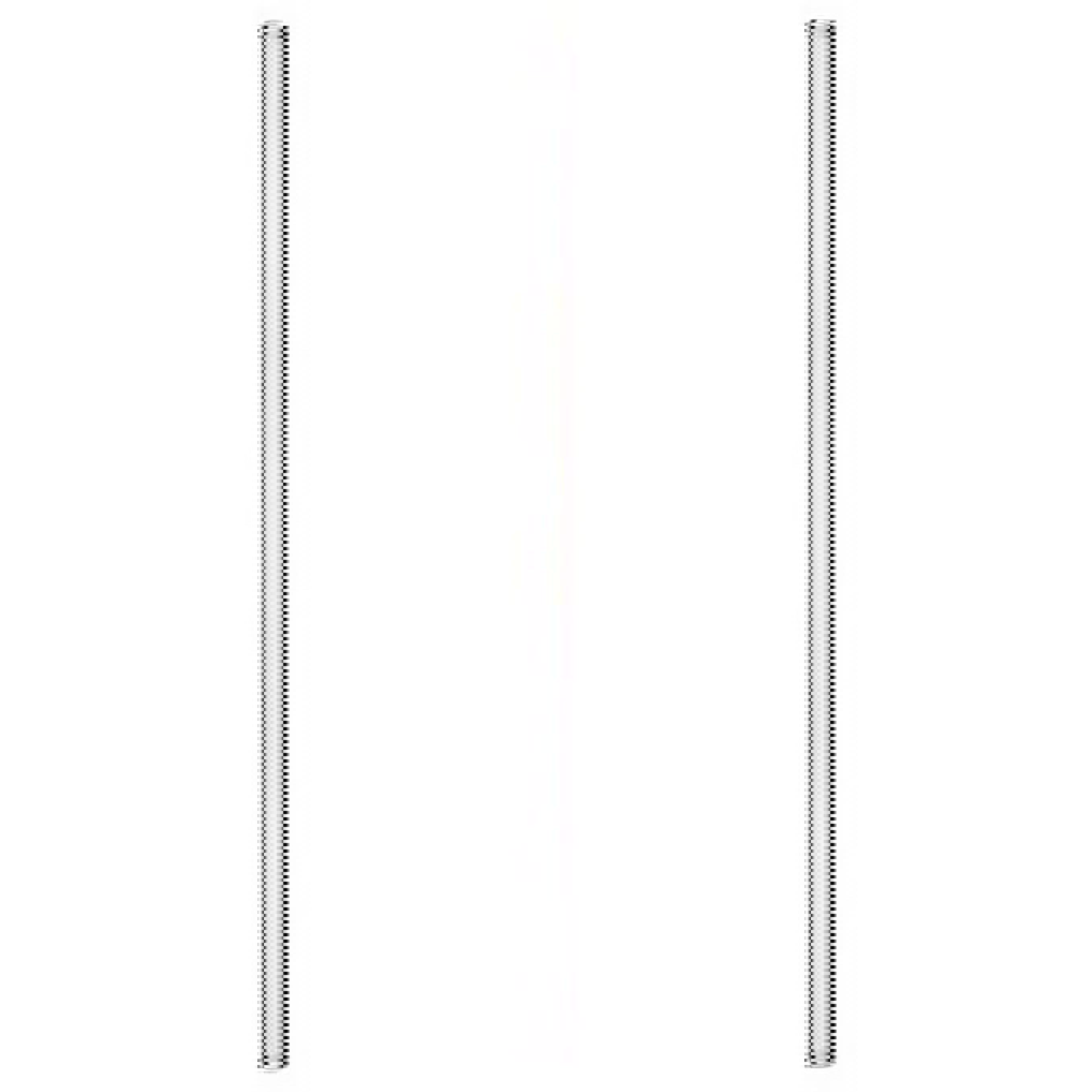 TFA Dostmann - 14.2015.10 Glas Trinkhalme SHORT Set 15 cm (10 Stück) Transparent