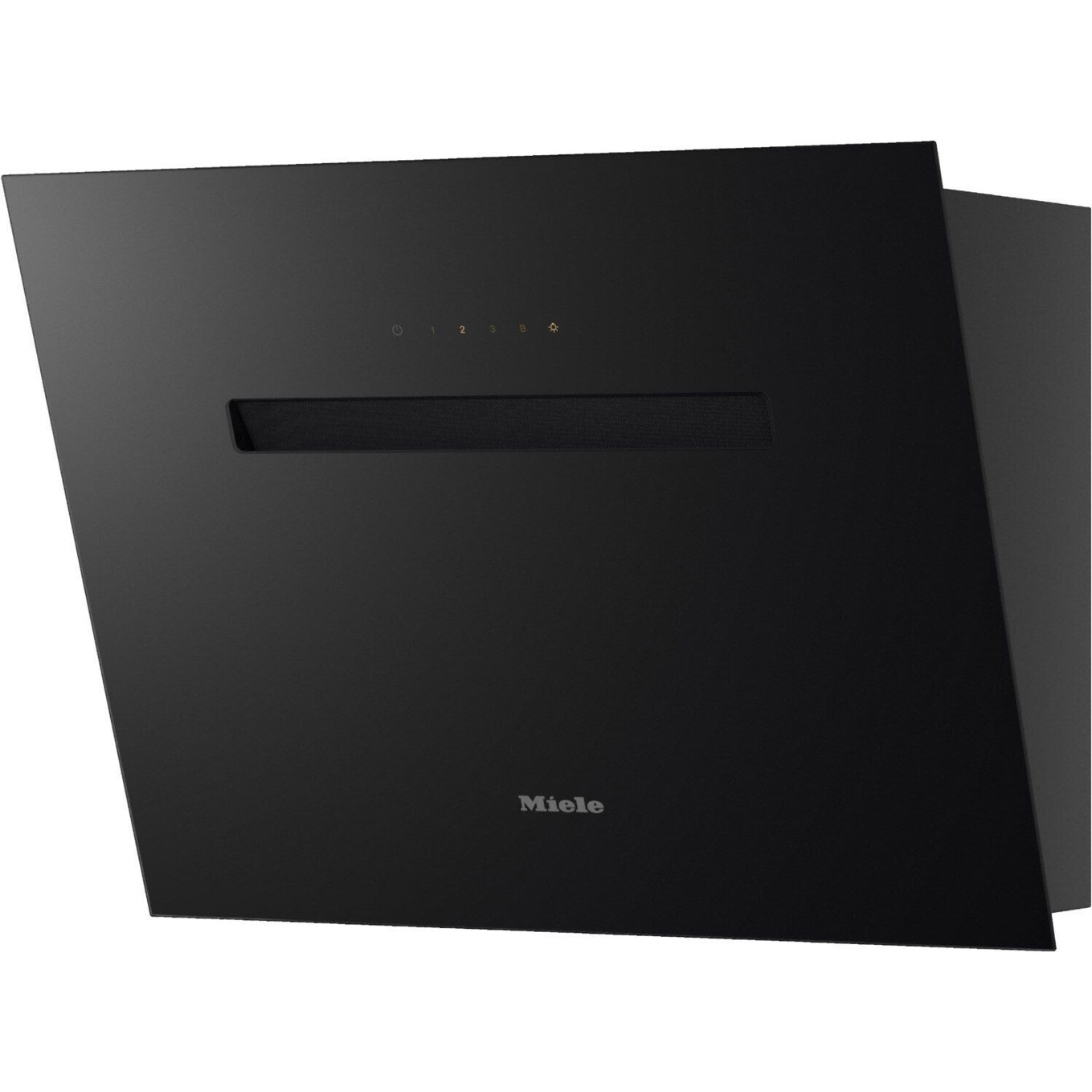 Miele - DAH 1650 - Kopffrei-Wandhaube schwarz mit LED-Beleuchtung (59,8 cm)