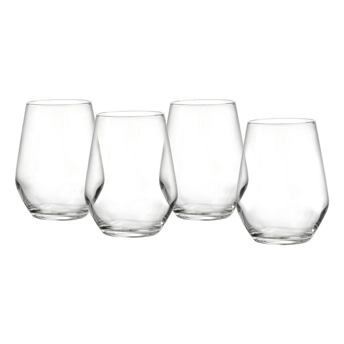 Ritzenhoff & Breker - Mambo Longdrinkglas Set (Trinkbecher, Glas, Transparent, 400ml)