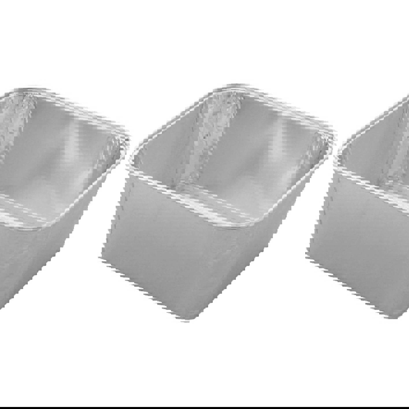 Vepatim - Modellnummer - Aluschale eckig 550 ml (149 x 109 x 45 mm)