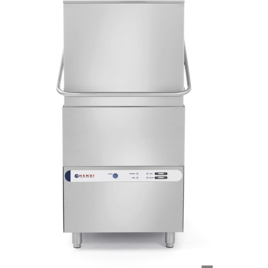 Hendi - K1500 - Haubenspülmaschine mit Besteckkorb und Tellerkorb