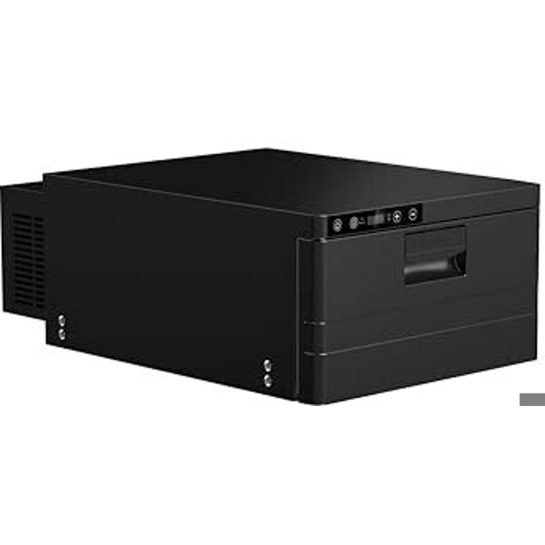 Yolco - CB30A (integrierbare Kühlschublade, 24 Liter, schwarz, 48 dB(A))