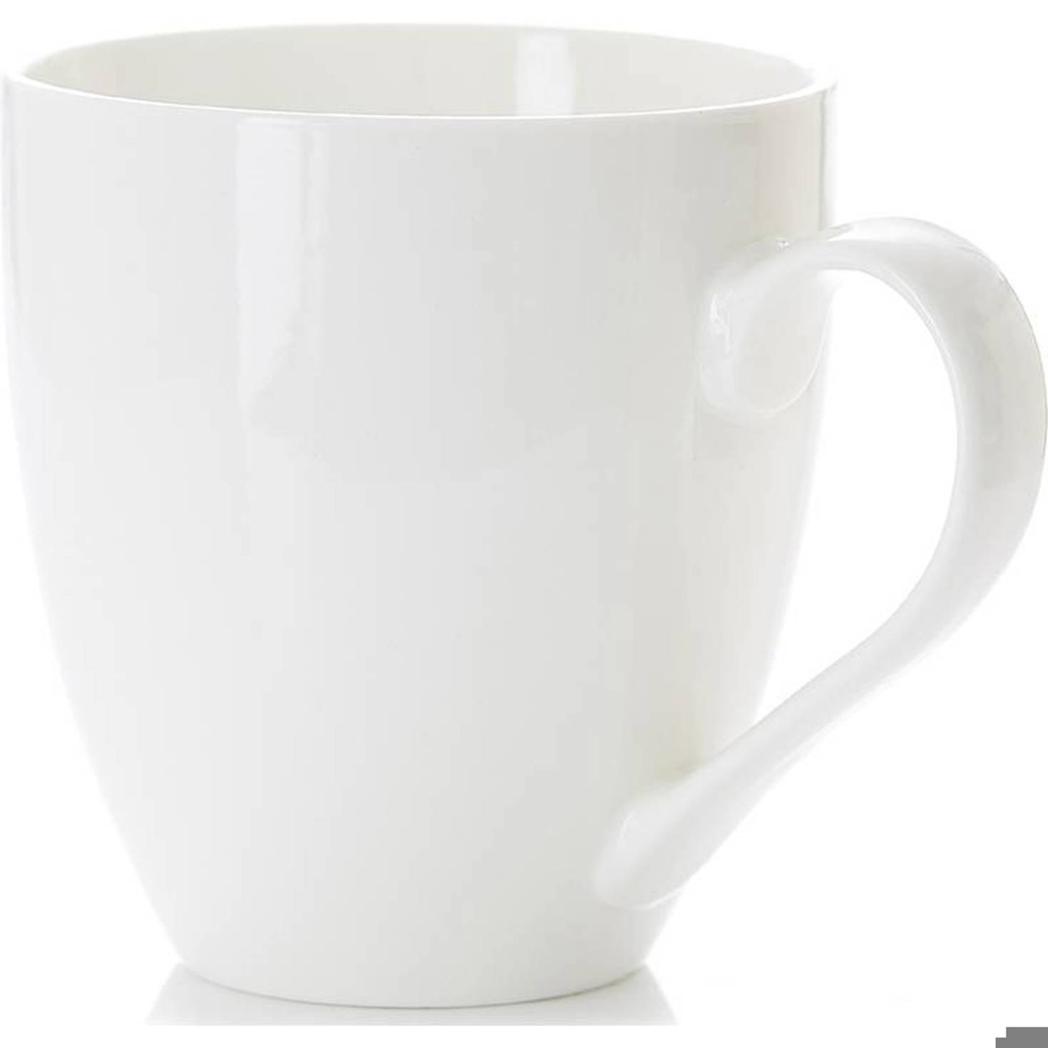 Ritzenhoff & Breker - 6455406 - Jumbo-Kaffeebecher "Gusto" | 0,6 L | weiß