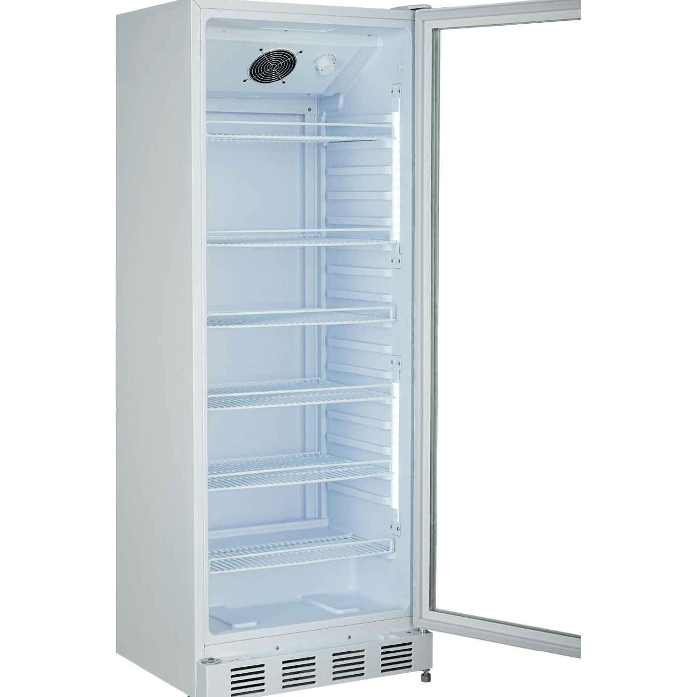 Metro Professional - GSC4280 - Freistehender weißer Getränkekühlschrank (280L, Glastür)